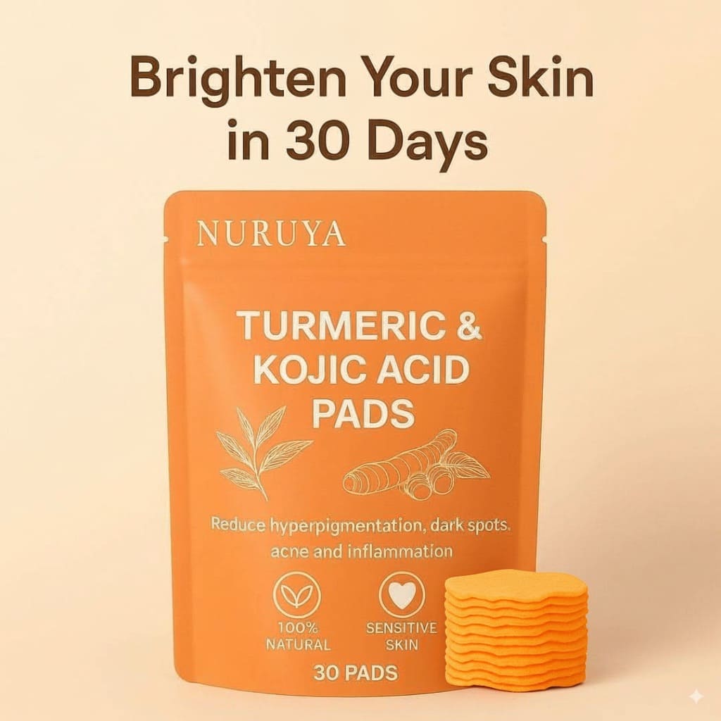 Brightening Pads with Turmeric and Kojic Acid
