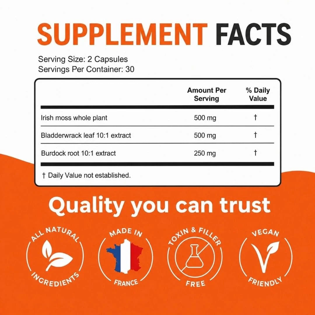 Super Food Premium Seaweed - Stronger, Fuller Hair & Healthy Growth