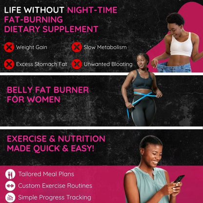 Night-time fat-burning dietary supplement