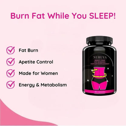Night-time fat-burning dietary supplement