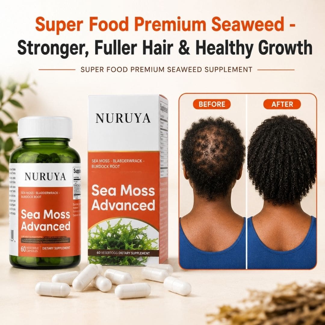 Super Food Premium Seaweed - Stronger, Fuller Hair & Healthy Growth