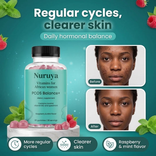 PCOS Balance+ Hormonal balance, regular cycles, clear skin