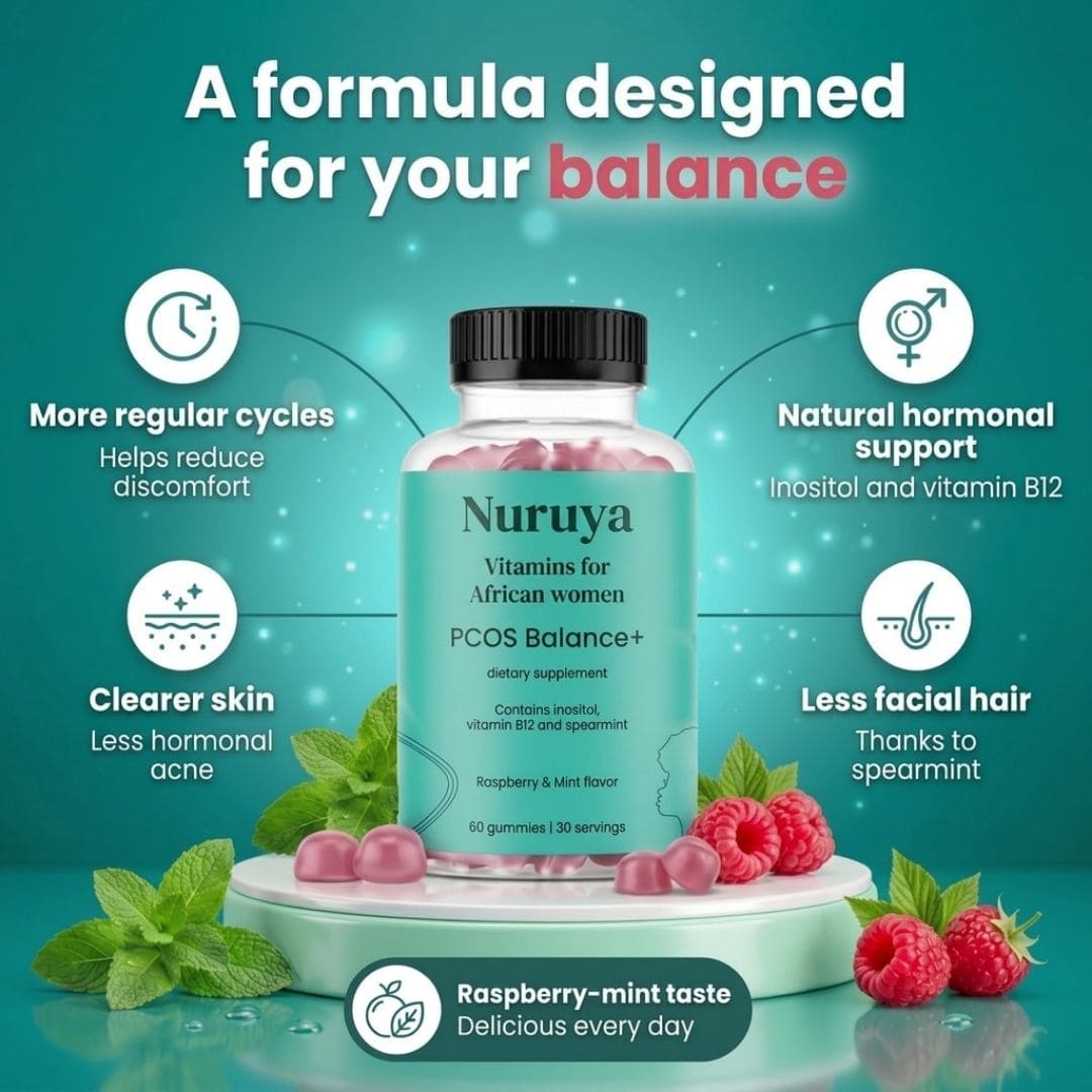 PCOS Balance+ Hormonal balance, regular cycles, clear skin