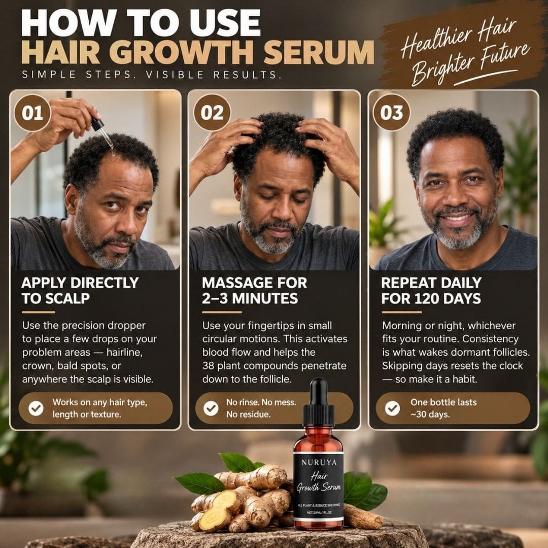 Men Hair Growth Boost Serum