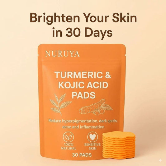 Brightening Pads with Turmeric and Kojic Acid