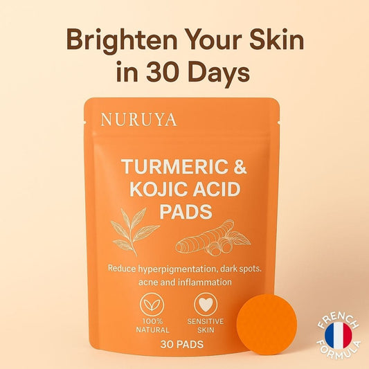Brightening Pads with Turmeric and Kojic Acid