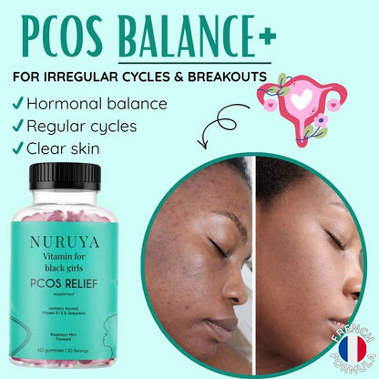 PCOS Balance+ Hormonal balance, regular cycles, clear skin
