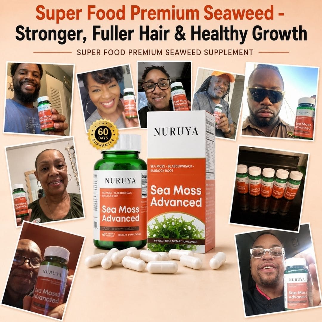 Super Food Premium Seaweed - Stronger, Fuller Hair & Healthy Growth