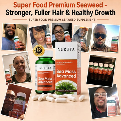 Super Food Premium Seaweed - Stronger, Fuller Hair & Healthy Growth